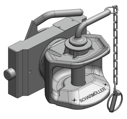 Zugmäuler  Standard mit Adapterplatte