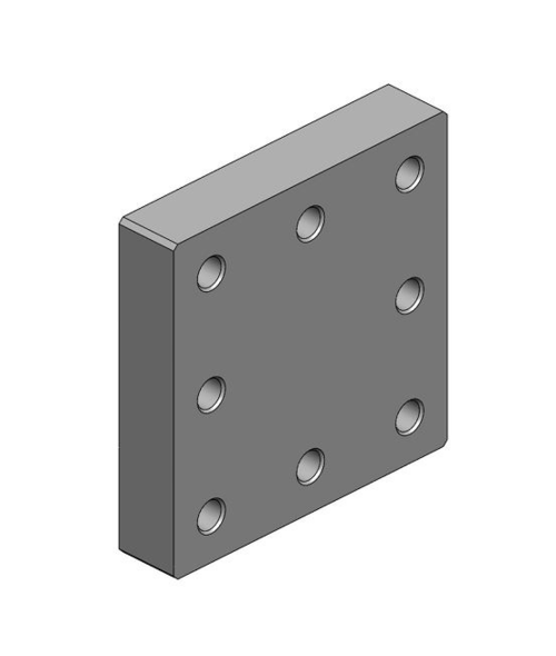 Anschweißplatten